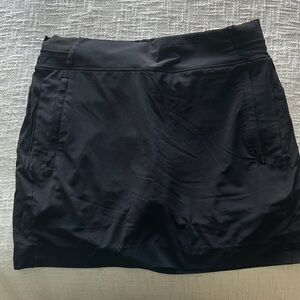 Athleta Black Skort
